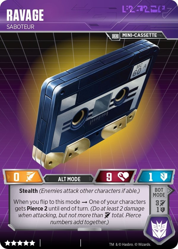SDCC 2019   Transformers TCG Blaster Vs Soundwave Card Art Plus Retail Version And Omnibots Pack Announced  (6 of 33)
